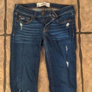 Women's Hollister blue jeans